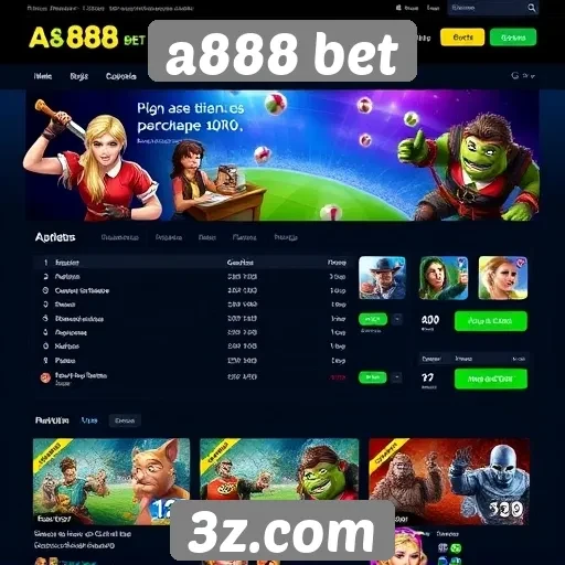 experiência do usuário no site a888 bet